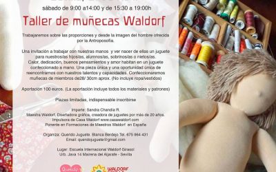 Workshop Waldorf dolls 21st April_Sandra Chandia
