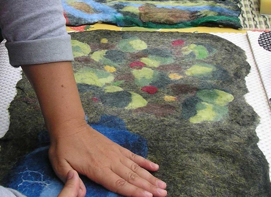 Taller fieltro artesanal sábado 15 de junio
