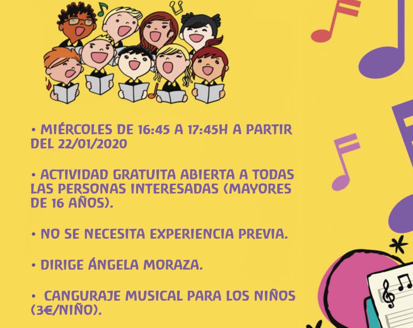 Coro adultos escuela • Adult Chore