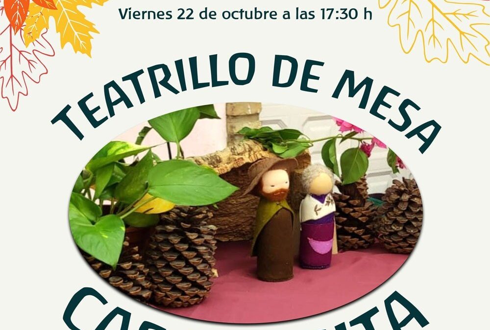 Teatrillo de mesa «Casa Casita»